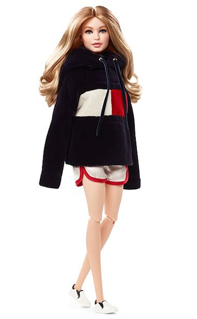 Gigi Hadid, Tommy Hilfiger, Barbie